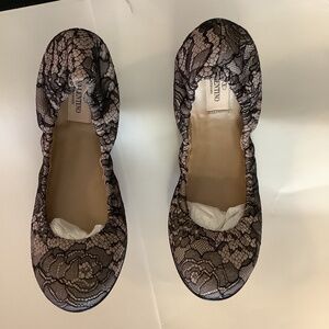 Valentino Ballet Flats Shoes size 37 1/2